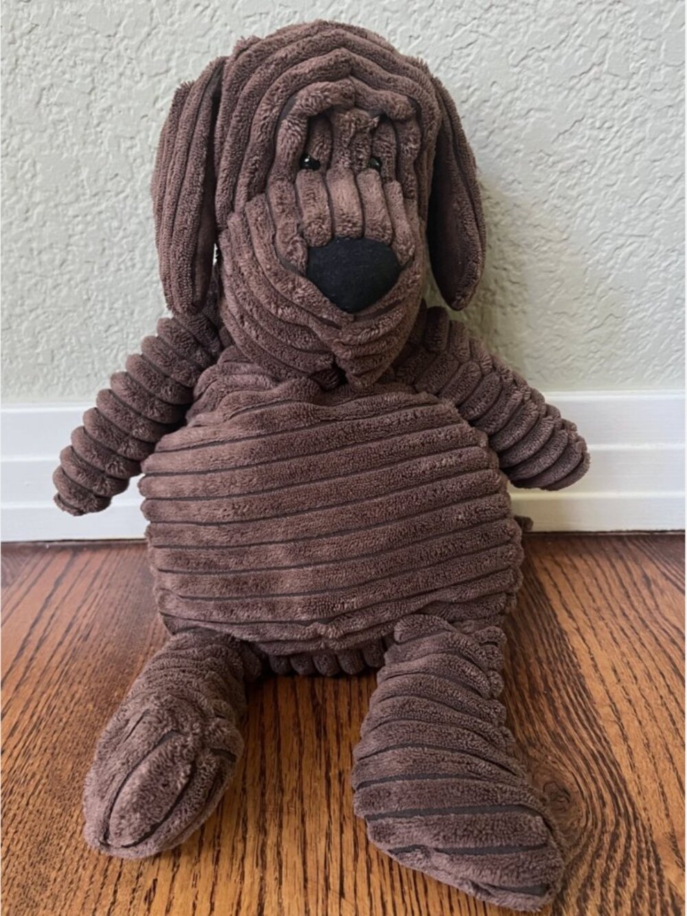 Jellycat London Cordy Roy Hound Dog Plush Stuffie Toy Retired Puppy